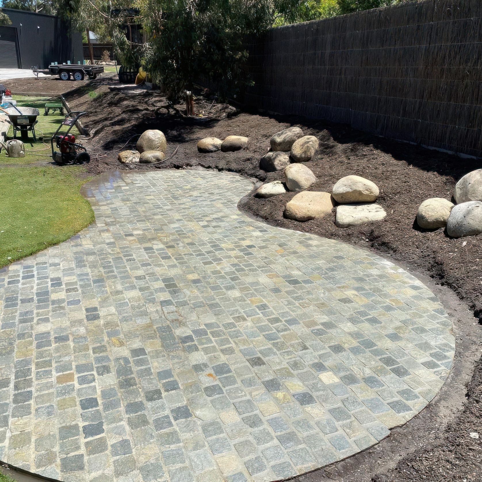 Loden Quartzite Cobblestones gallery detail image