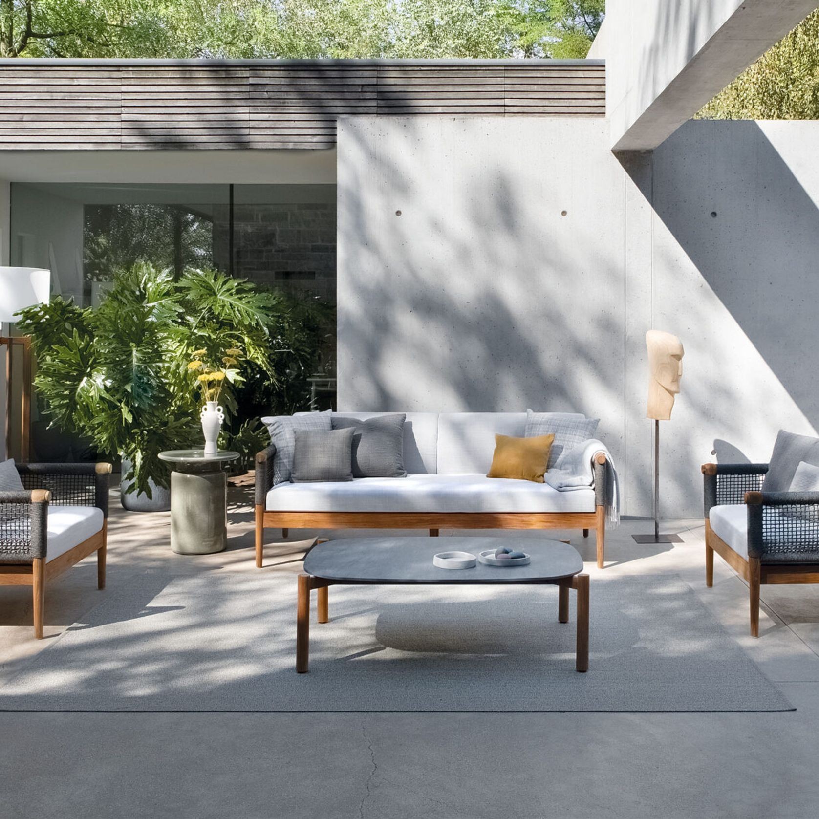 Lodge Outdoor Sofa by Atmosphera gallery detail image