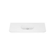 Lola Gloss Full Depth Curved Ceramic Basin Top 1200mm gallery detail image