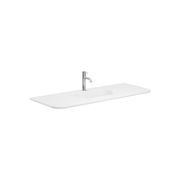 Lola Matte Full Depth Curved Ceramic Basin Top 1200mm gallery detail image