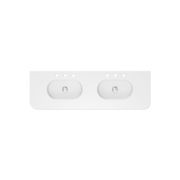 Lola Gloss Full Depth Curved Ceramic Basin Top gallery detail image