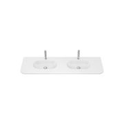 Lola Gloss Full Depth Curved Ceramic Basin Top gallery detail image