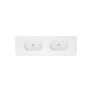 Lola Gloss Full Depth Curved Ceramic Basin Top gallery detail image