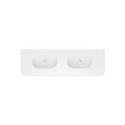 Lola Matte Full Depth Curved Ceramic Basin Top gallery detail image