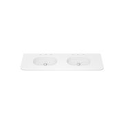 Lola Matte Full Depth Curved Ceramic Basin Top gallery detail image