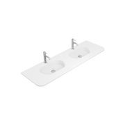 Lola Matte Full Depth Curved Ceramic Basin Top gallery detail image