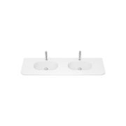 Lola Matte Full Depth Curved Ceramic Basin Top gallery detail image