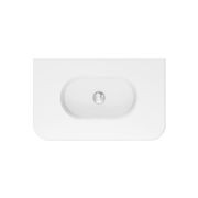 Lola Gloss Full Depth Curved Ceramic Basin Top 750mm gallery detail image