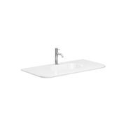 Lola Gloss Full Depth Curved Ceramic Basin Top 900mm gallery detail image