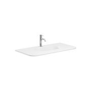 Lola Matte Full Depth Curved Ceramic Basin Top 900mm gallery detail image