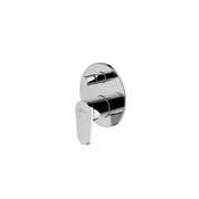 London Chrome Wall Mixer With Diverter gallery detail image