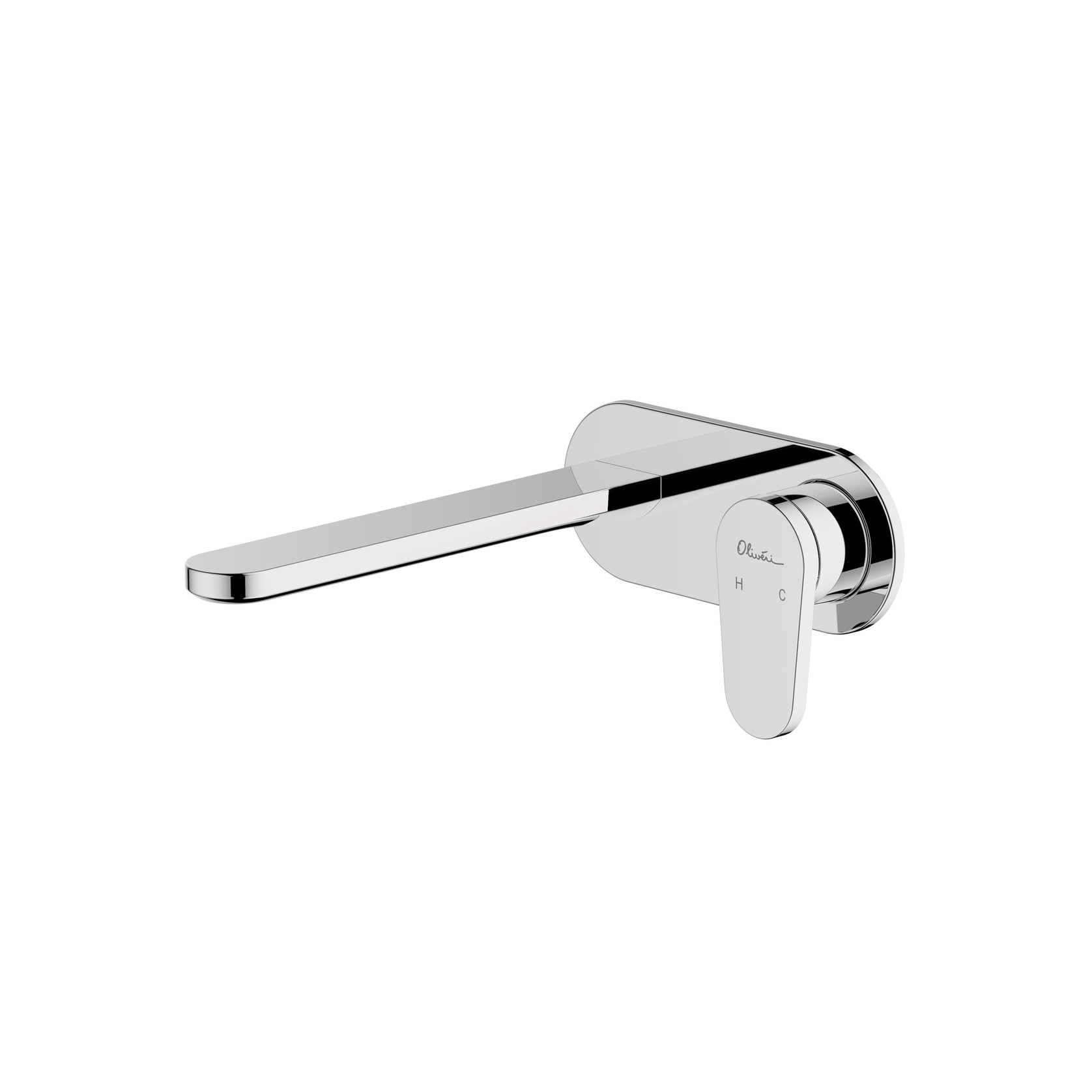 London Chrome Wall Mixer Set gallery detail image