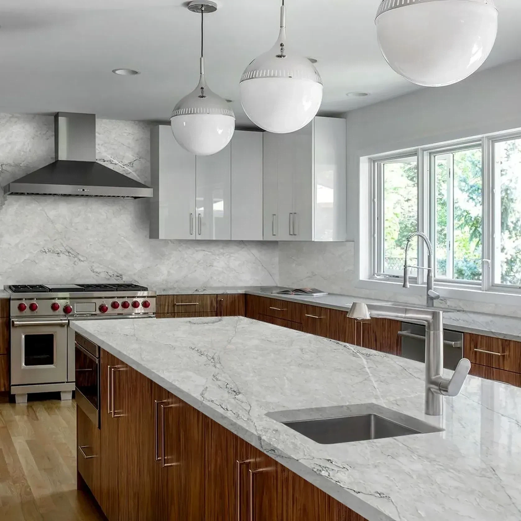 London Sky Quartzite Benchtop gallery detail image