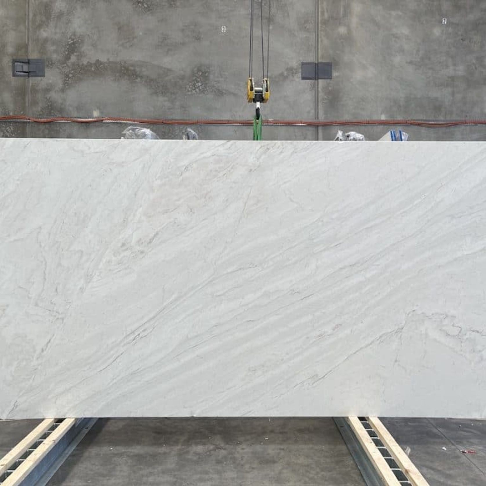 Lorde White Marble Benchtop gallery detail image