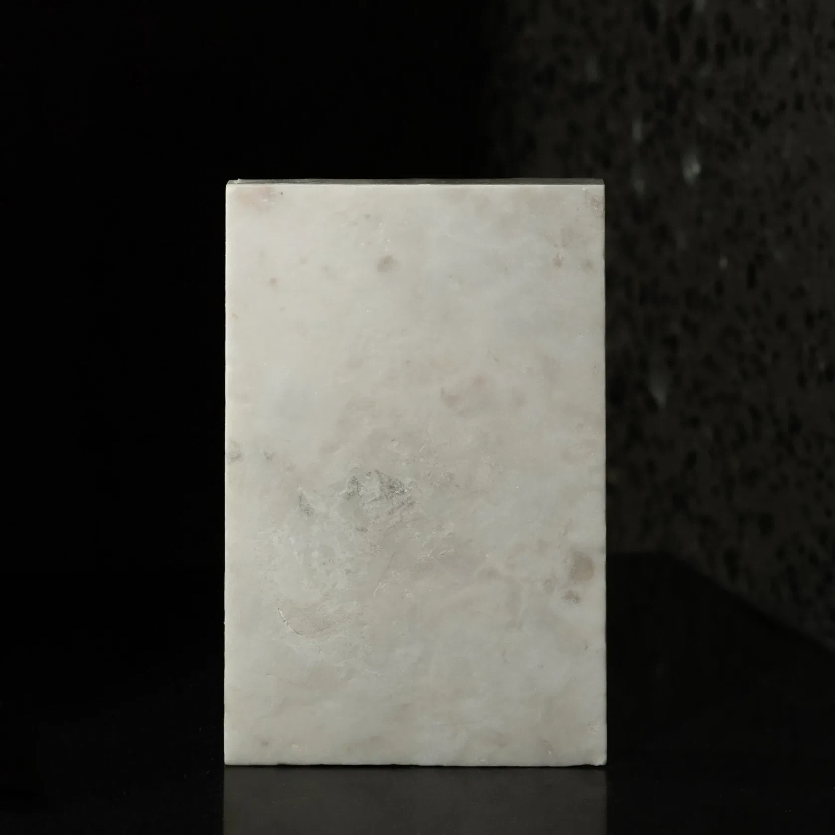 Lorde White Leathered Marble Porcelia gallery detail image