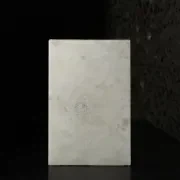 Lorde White Leathered Marble Porcelia gallery detail image
