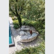 Loto Curved Modular Outdoor Sofa by Atmosphera gallery detail image
