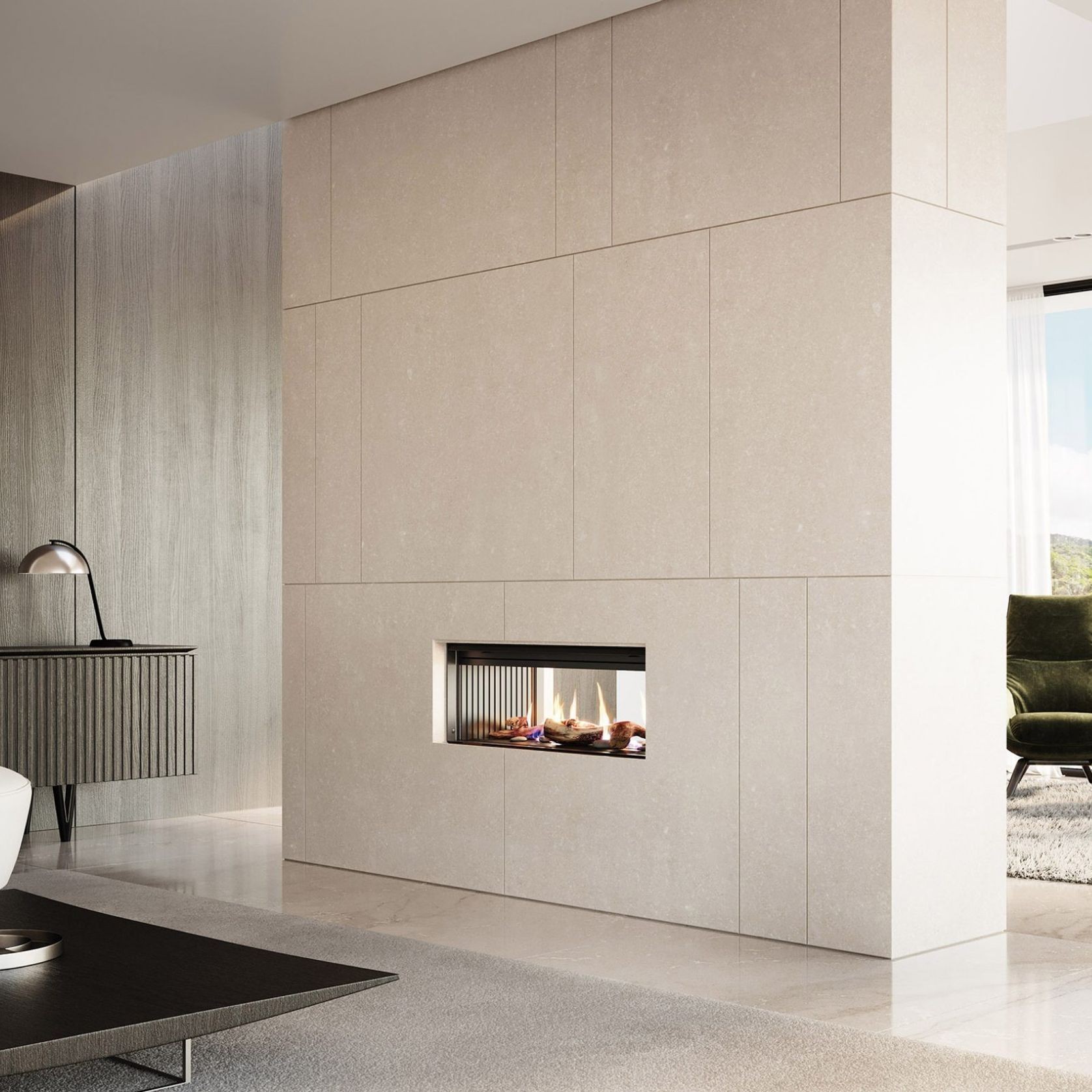 LS 1000 Gas Fireplace gallery detail image