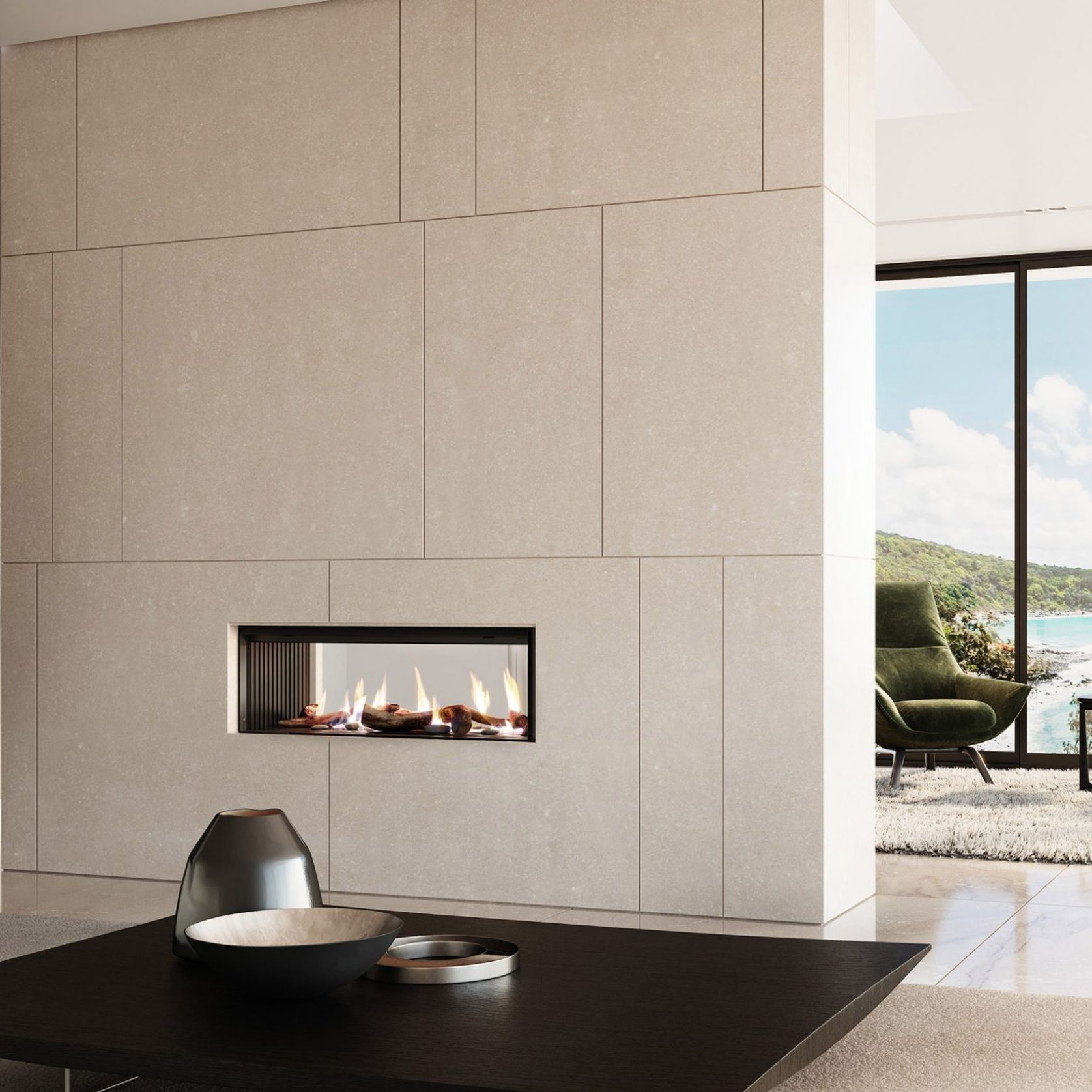 LS 1000 Gas Fireplace gallery detail image