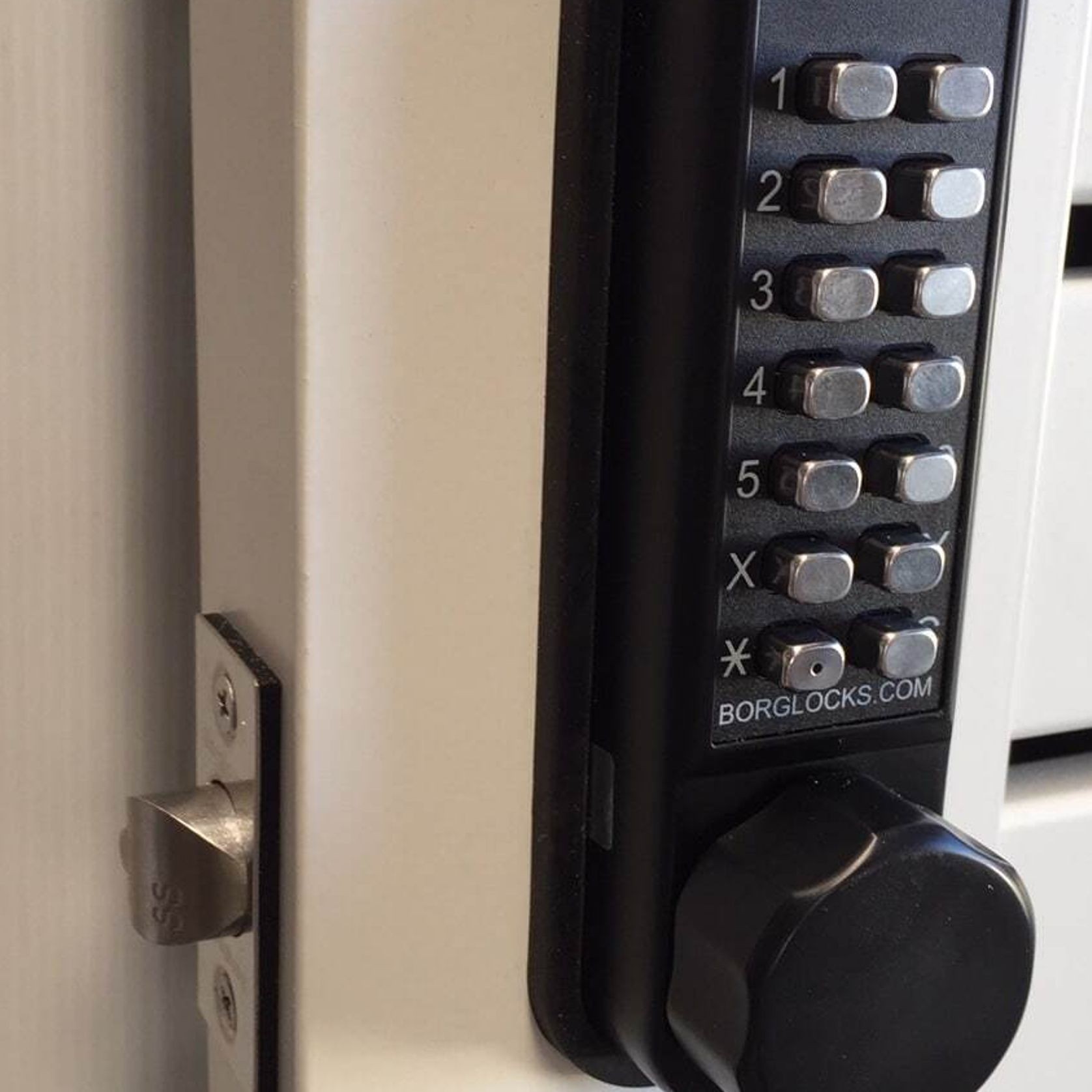 Borg Digital Door Lock Keyless Marine Grade Pro Black BL2601MGPRO gallery detail image