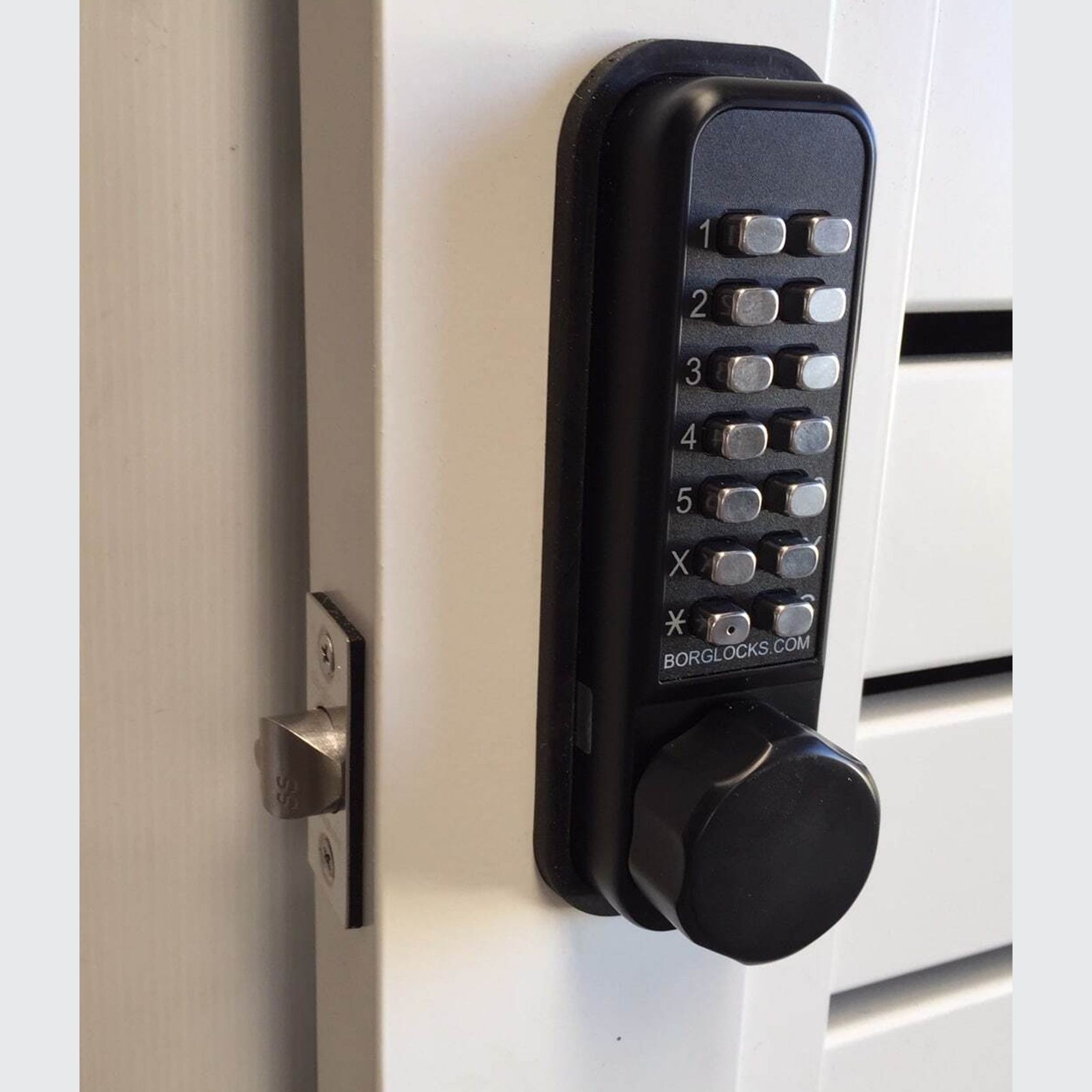 Borg Digital Door Lock Keyless Marine Grade Pro Black BL2601MGPRO gallery detail image