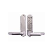 Borg Digital Door Lock Keyless Entry External Grade Polished Chrome BL5001MG gallery detail image
