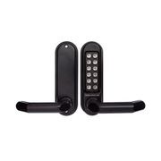 Borg Digital Door Lock Keyless Entry Marine Grade Fire Rated Black BL5001MGPRO gallery detail image