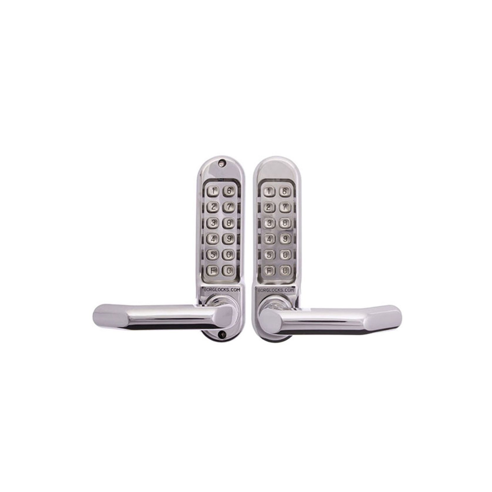 Borg Digital Door Lock External Grade Chrome BL5051MG gallery detail image