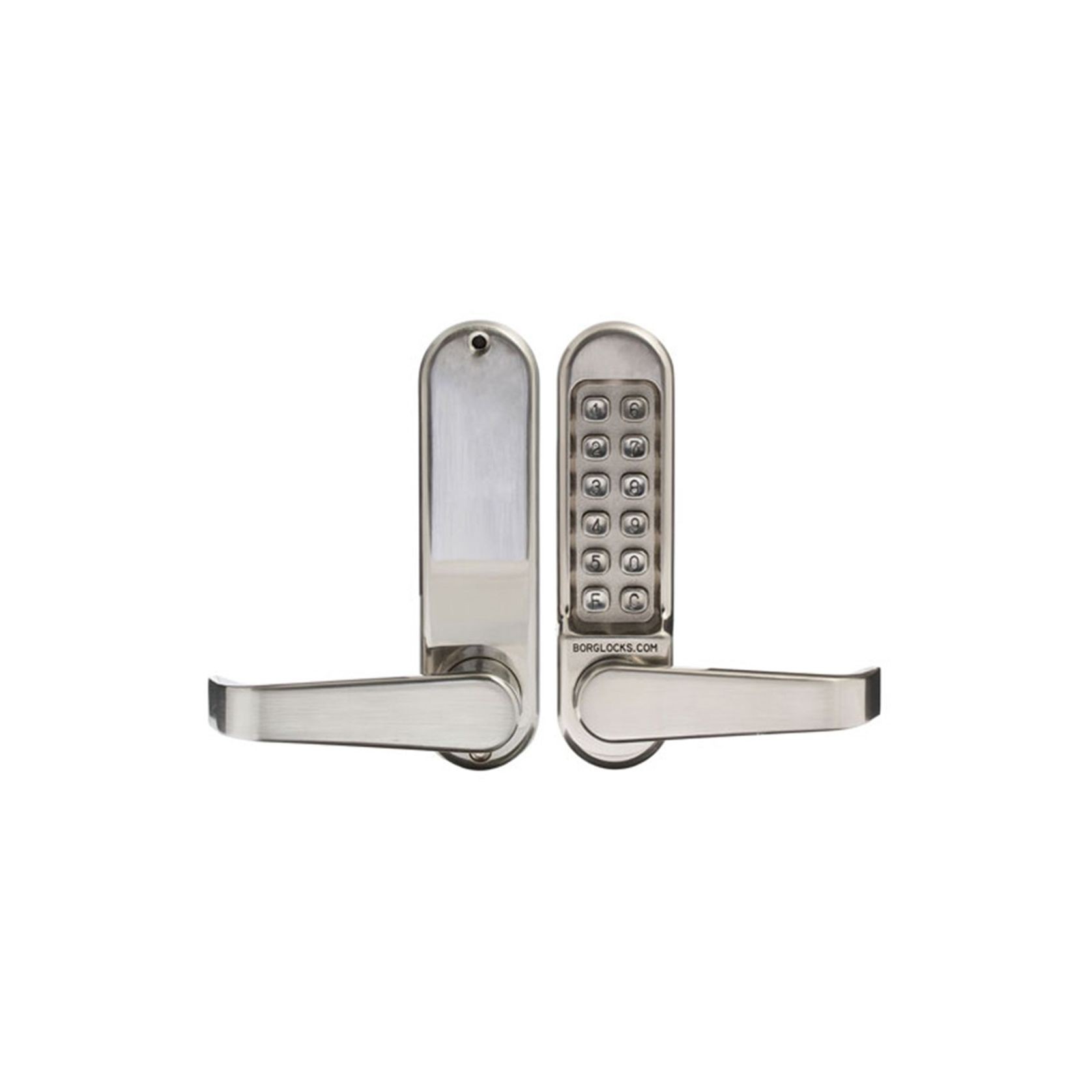 Borg Digital Door Lock Stainless Steel BL5401SSD gallery detail image