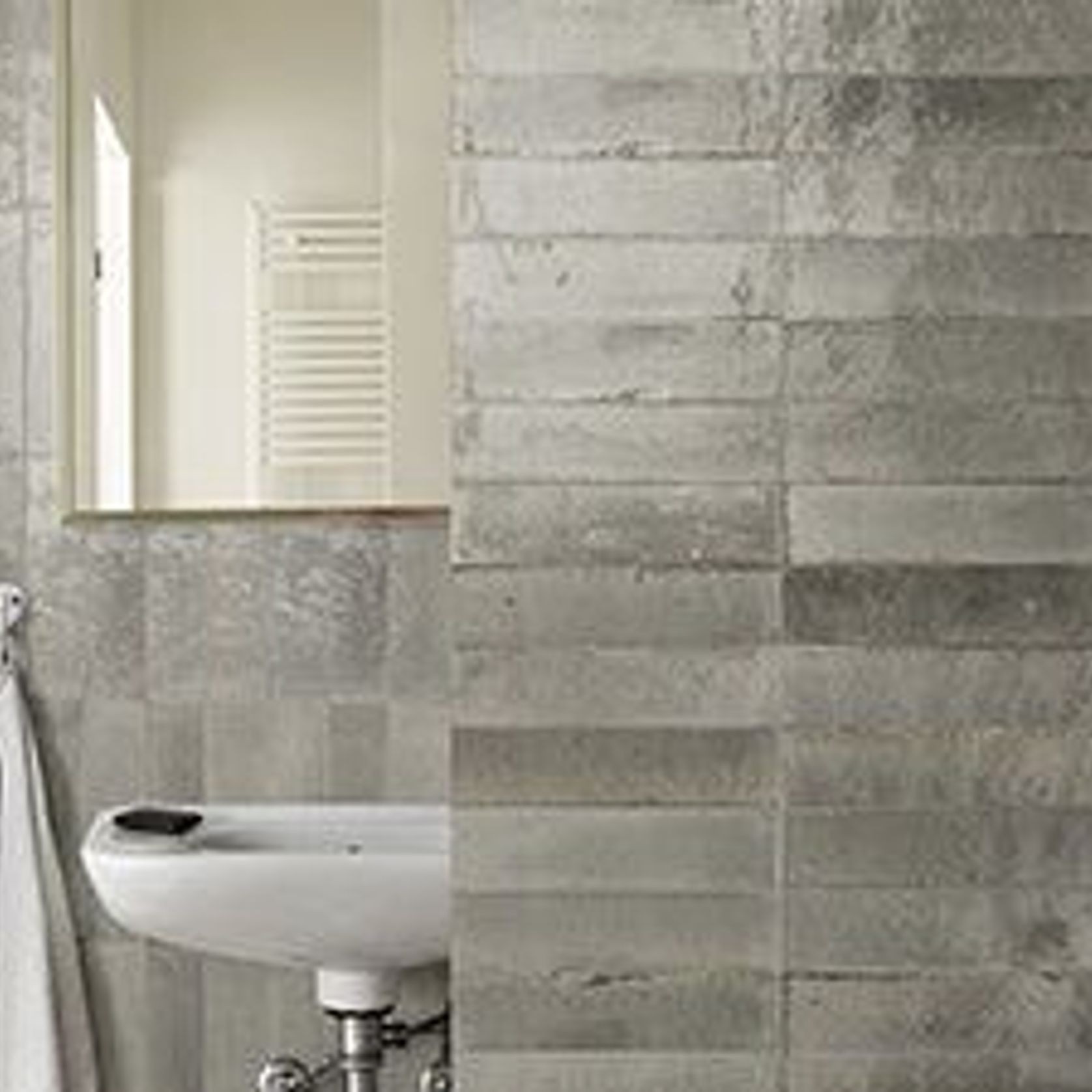Arendal Greige Gloss Wall Tile gallery detail image