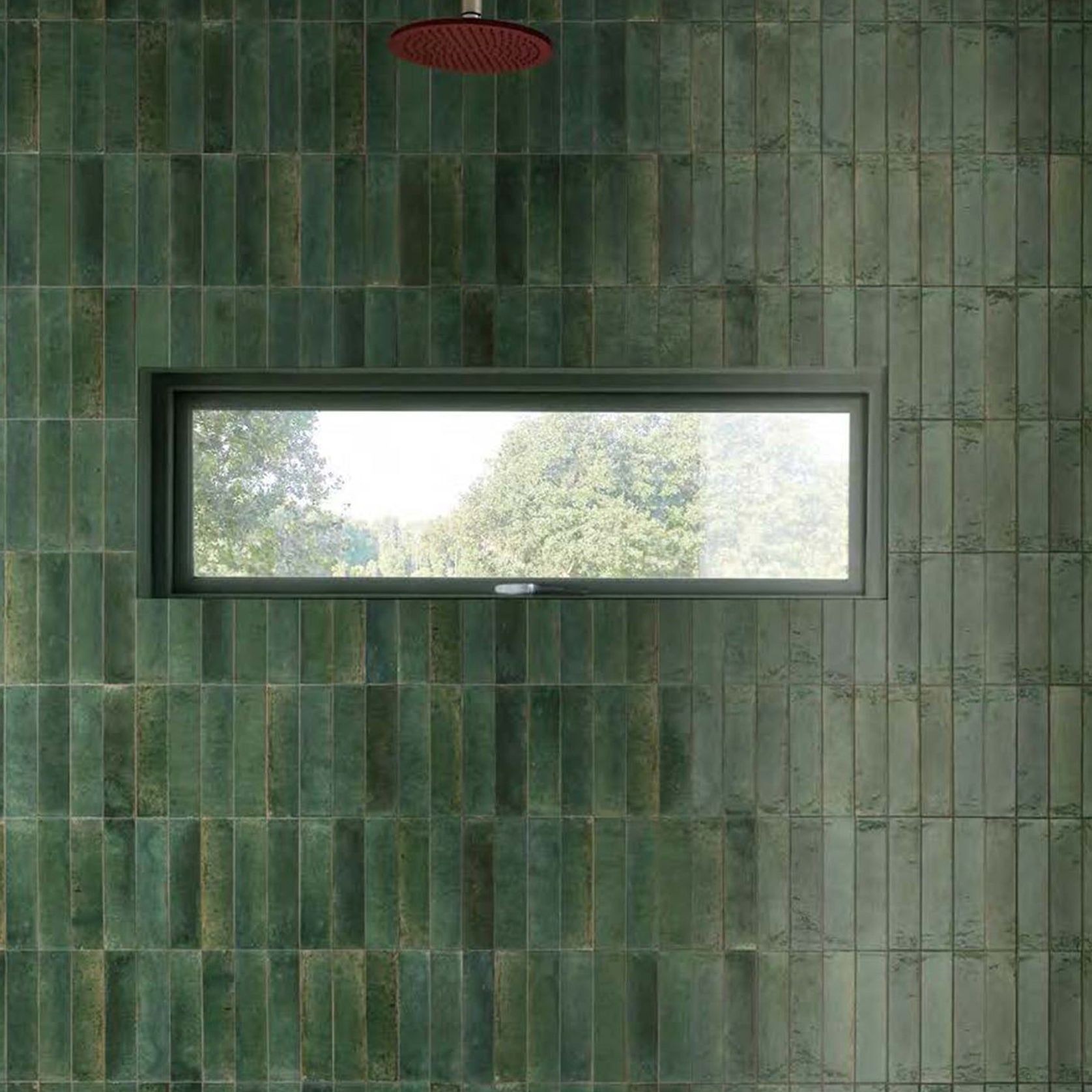 Arendal Green Gloss Wall Tile gallery detail image