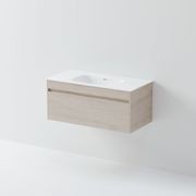 Code Luxe 1000 Wall Hung Vanity | Single Drawer gallery detail image