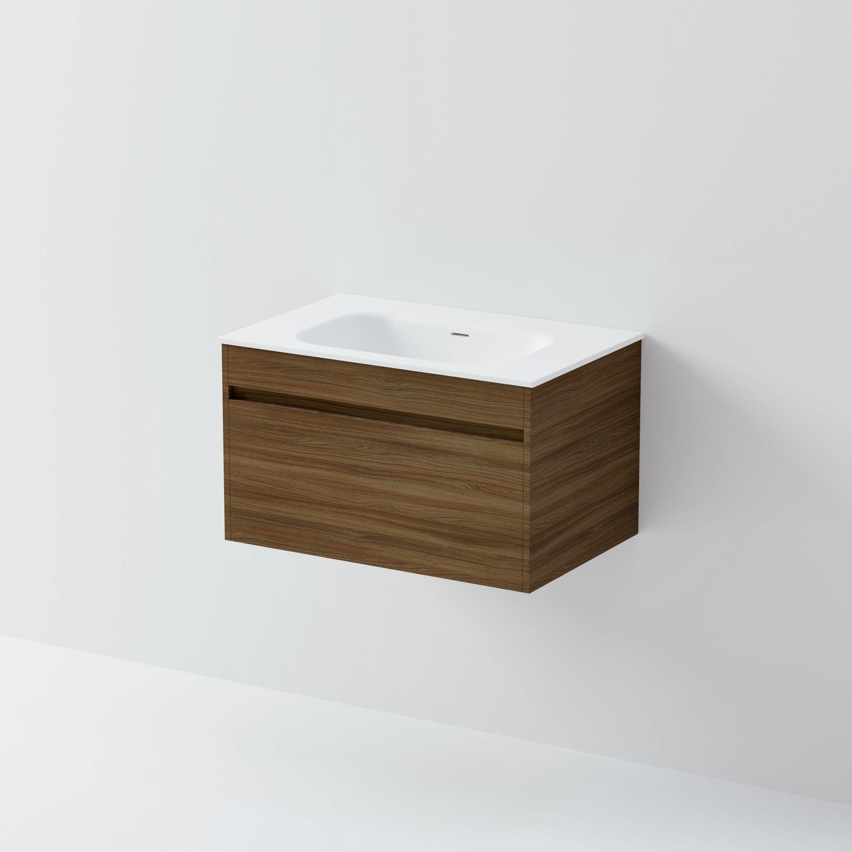 Code Luxe 750 Wall Hung Vanity | Single Drawer gallery detail image