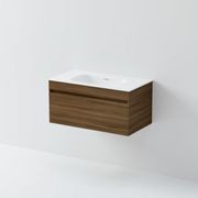 Code Luxe 900 Wall Hung Vanity | Single Drawer gallery detail image