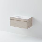 Code Luxe 900 Wall Hung Vanity | Single Drawer gallery detail image