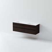 CODE Luxe 1800 Wall Hung Double Basin Vanity | 4 Drawer Side By Side gallery detail image