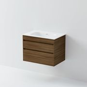 Code Luxe 750 Wall Hung Vanity | Double Drawer gallery detail image
