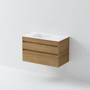 Code Luxe 900 Wall Hung Vanity | 2 Drawer gallery detail image