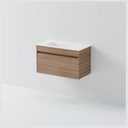 Luxe 750 Slim Wall Hung Vanity | 1 Drawer gallery detail image