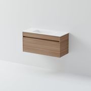 Luxe 900 Slim Wall Hung Vanity | 1 Drawer gallery detail image