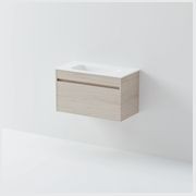 Luxe 750 Slim Wall Hung Vanity | 1 Drawer gallery detail image
