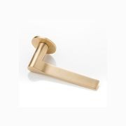 Joseph Giles - Fonteyn Solid Brass Door Lever Handle With Round Rose gallery detail image