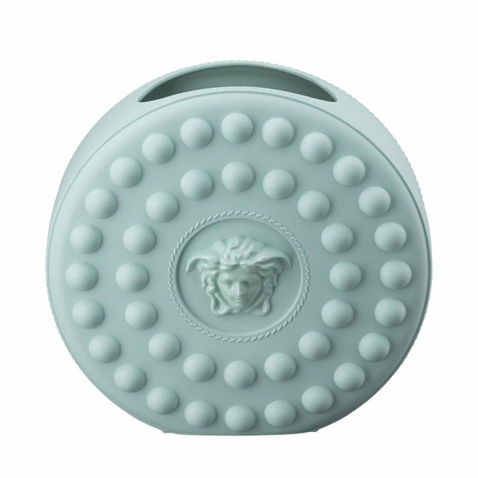 La Medusa Studded Vase Green 21cm gallery detail image