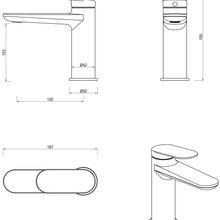 Lantra Basin Mixer gallery detail image