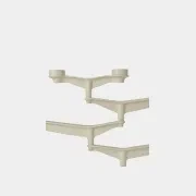 Large Spin Candelabra gallery detail image