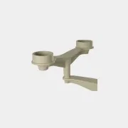 Large Spin Candelabra gallery detail image