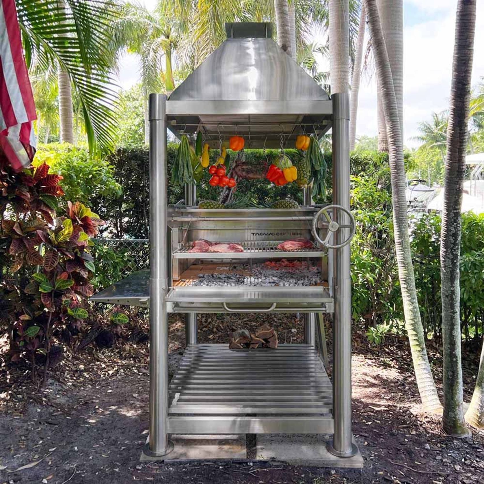 Argentine Charcoal & Woodfired Parilla Grill | BBQ12SS gallery detail image