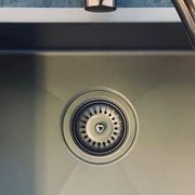 Kitchen Sink - Double Bowl 760 x 440 - PVD Brushed Nickel gallery detail image