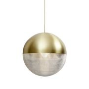 Lens Flair Pendant Light - Brushed Brass gallery detail image
