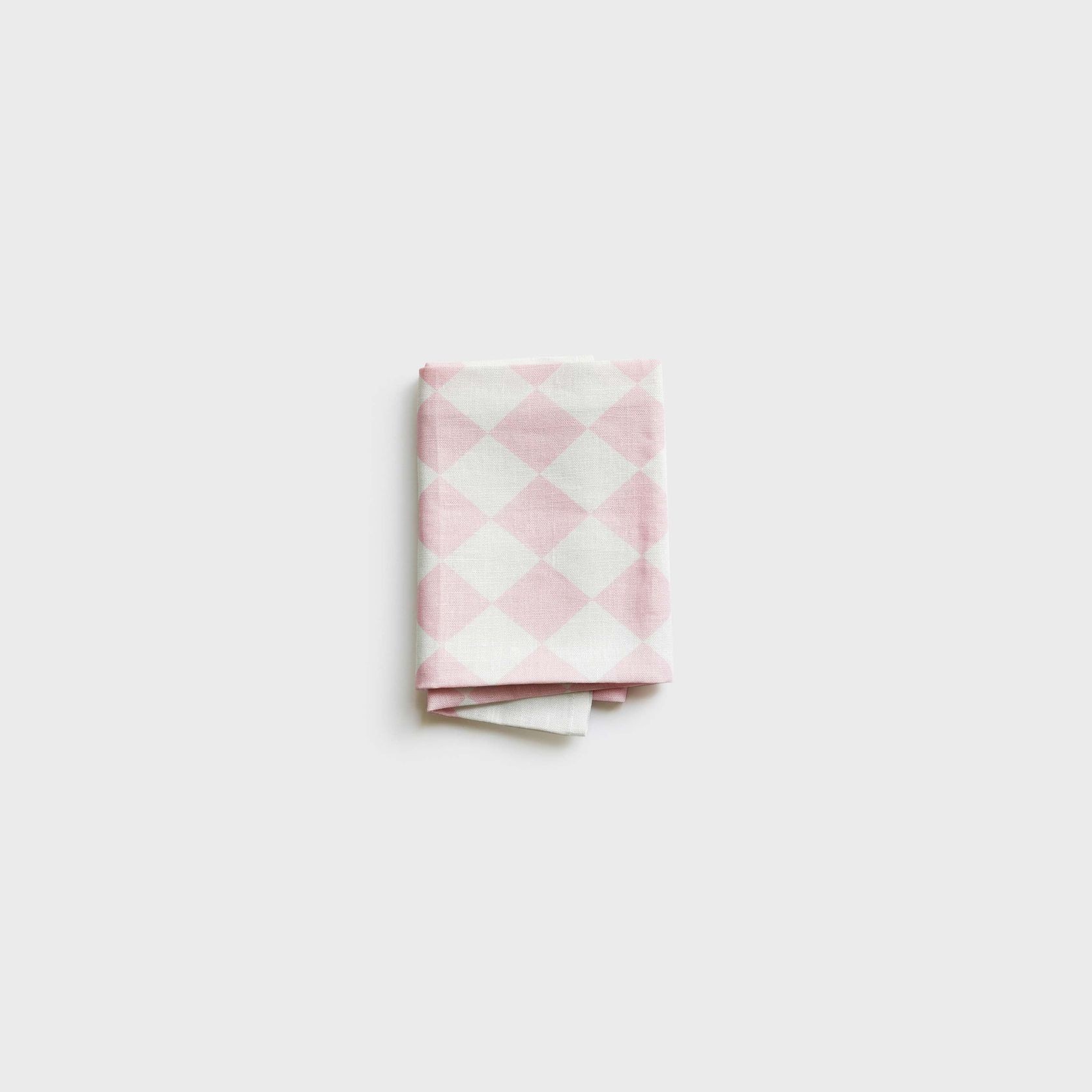 Diamonds Printed Linen Tea towel - Lilac, by Lettuce | 100% Linen gallery detail image